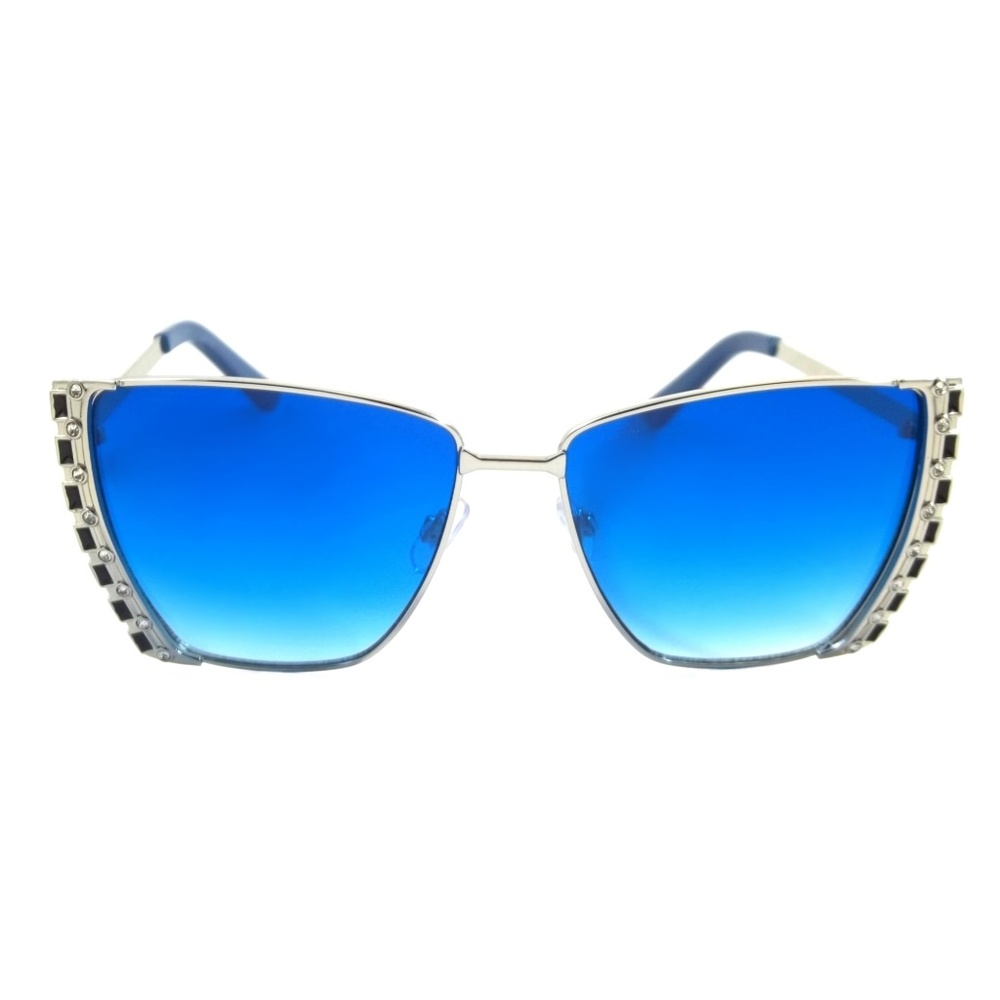 Venice Vintage Sunglasses Oversized Retro Blue